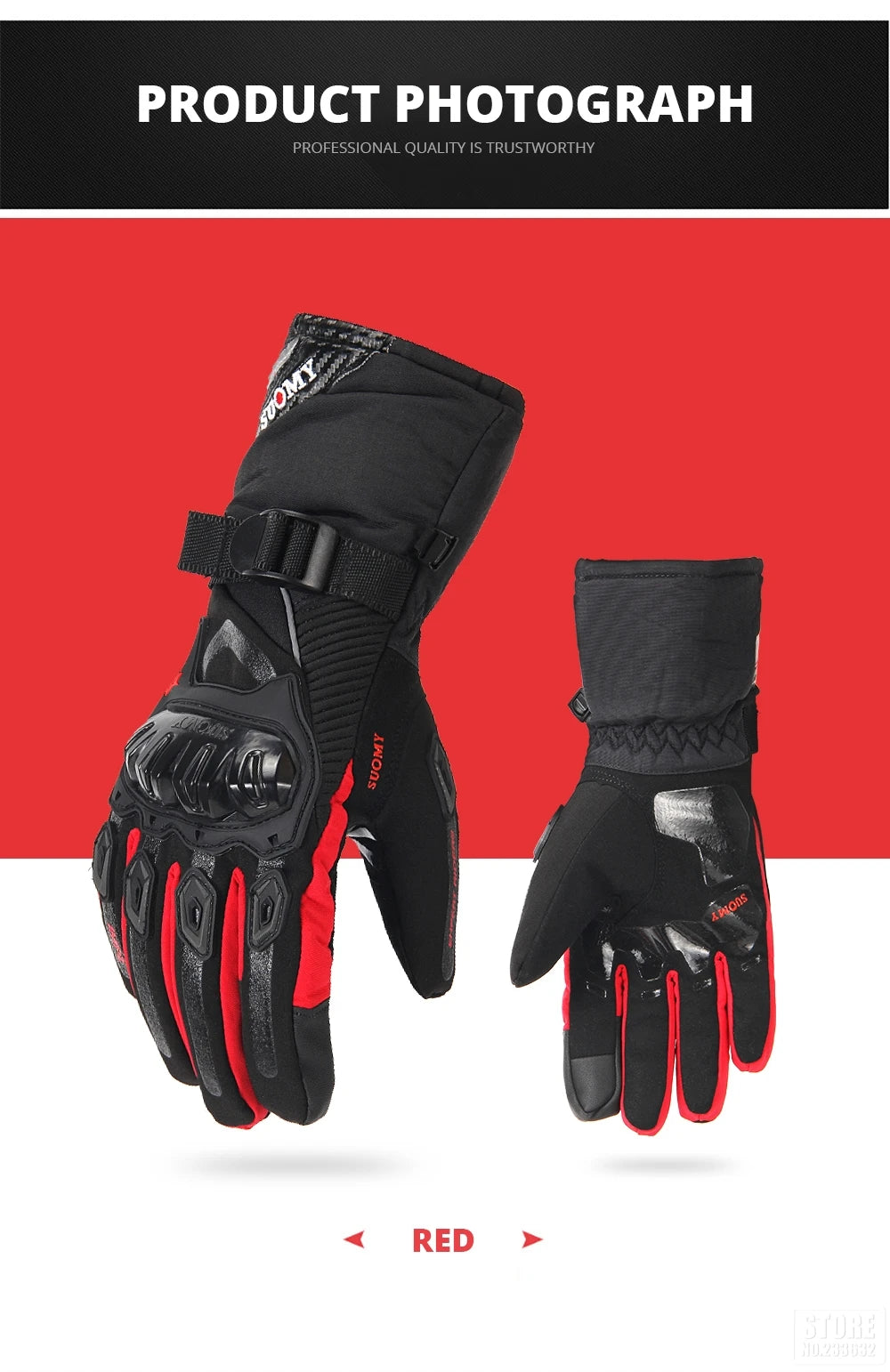 Ultimate All-Weather Motorcycle, Moto, Motorcross Gloves - Boatlode