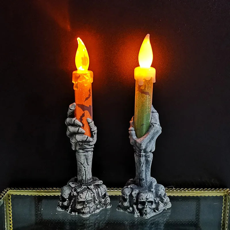 Halloween Party Skeleton Candles - Boatlode