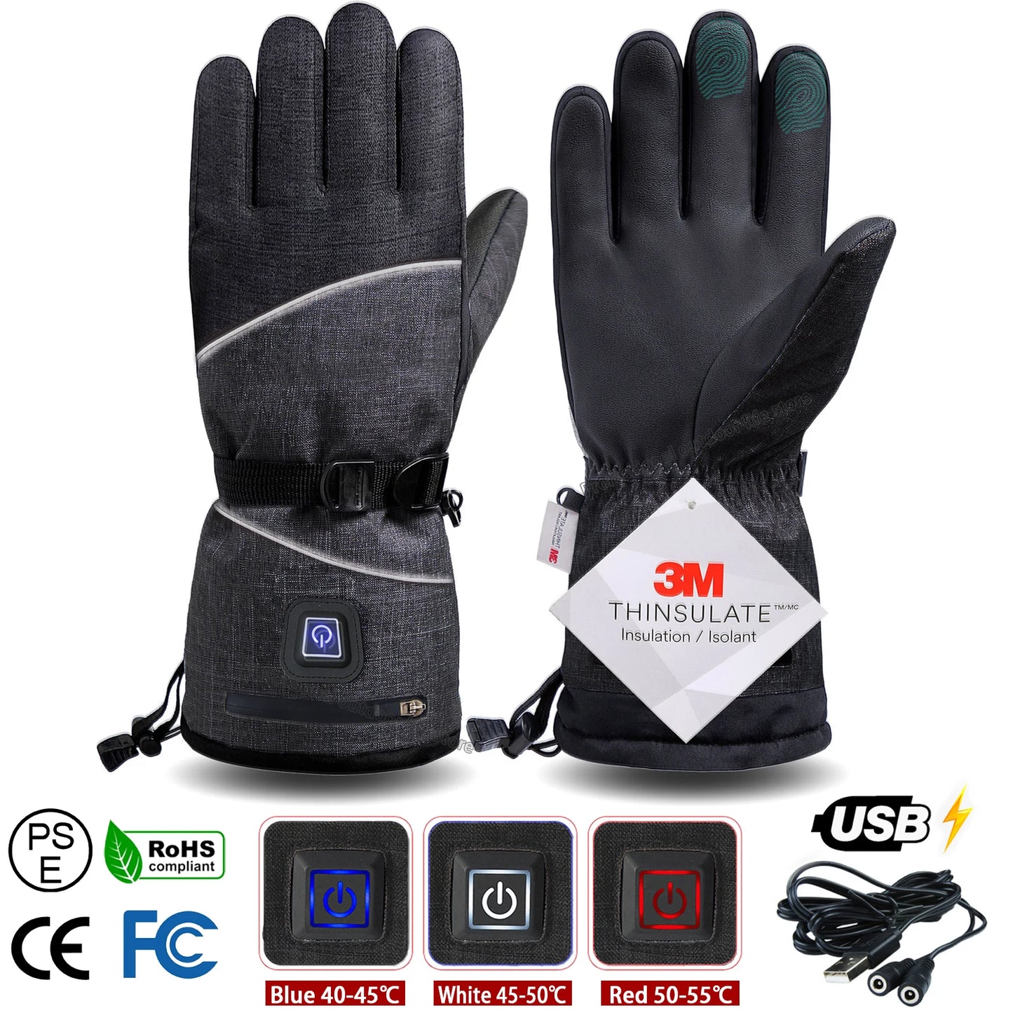 Ultimate Winter Heated Gloves - Boatlode