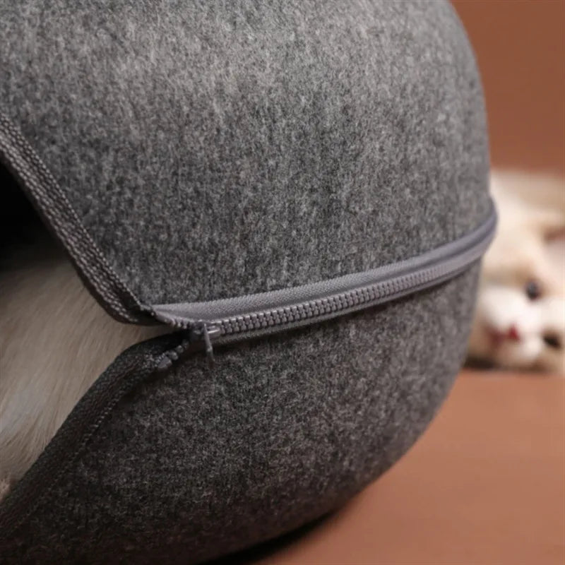 Cat-Donut Combo: Interactive Bed & Tunnel Fun! - Boatlode