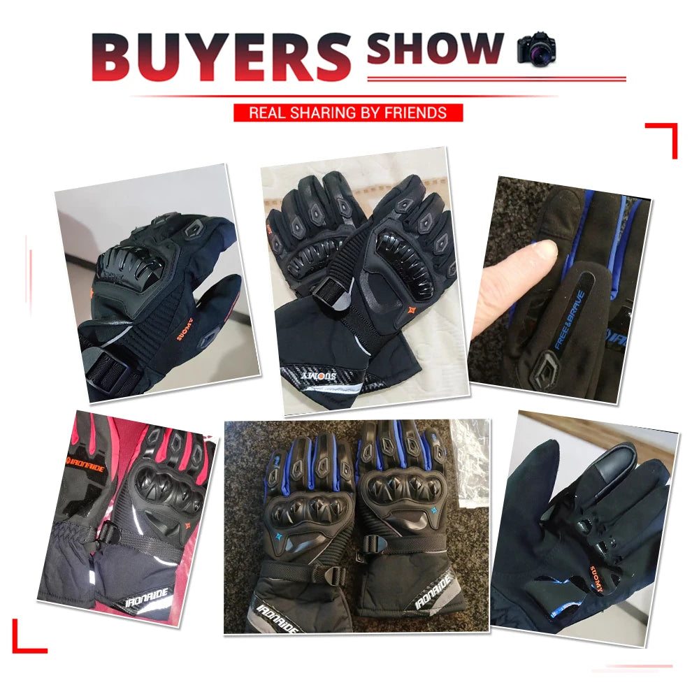 Ultimate All-Weather Motorcycle, Moto, Motorcross Gloves - Boatlode