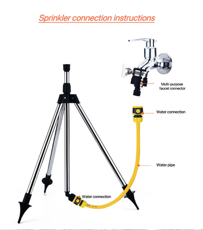 WhisperQuiet Garden Guardian Tripod Sprinkler - Boatlode