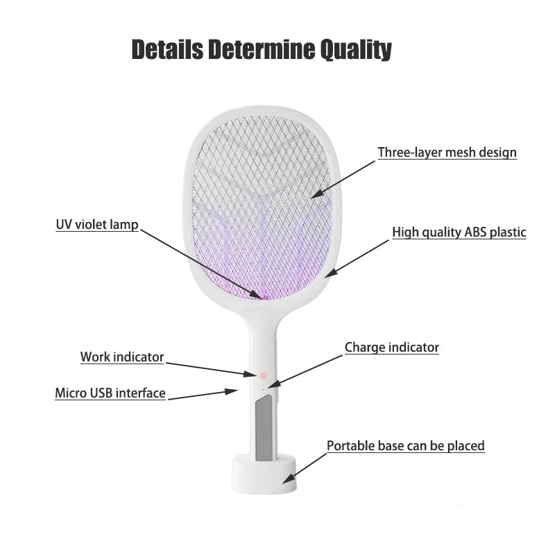 BuzzShield Mosquito Zapper & Light - Boatlode