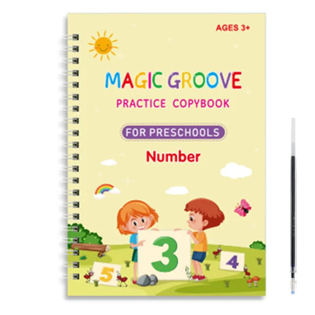 Magic Groove: The Ultimate Children's Magic Copybook - Boatlode