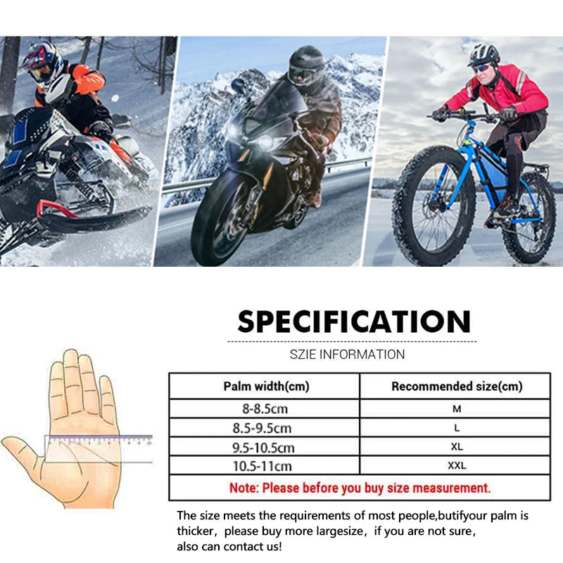 Ultimate All-Weather Motorcycle, Moto, Motorcross Gloves - Boatlode