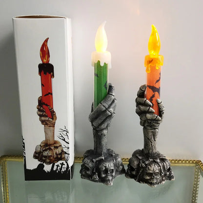 Halloween Party Skeleton Candles - Boatlode