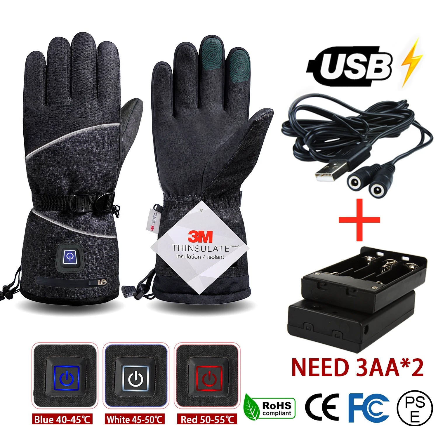 Ultimate Winter Heated Gloves - Boatlode