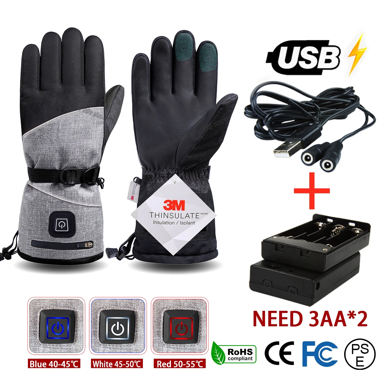 Ultimate Winter Heated Gloves - Boatlode