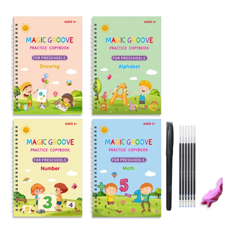 Magic Groove: The Ultimate Children's Magic Copybook - Boatlode